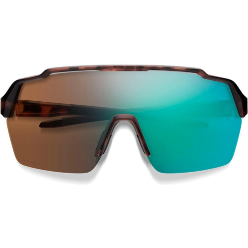 Smith Shift Split Mag Sunglasses Matte Tortoise W/ ChromaPop Photochromic Brown Opal Mirror Lens