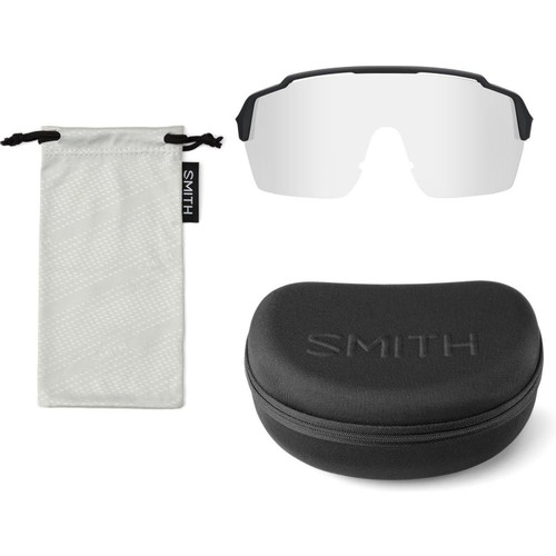Smith Shift Split Mag Sunglasses Matte Tortoise W/ ChromaPop Photochromic Brown Opal Mirror Lens