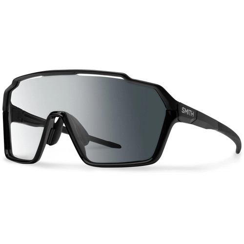 Smith Shift XL Mag Sunglasses Black W/ ChromaPop Photochromic Clear To Grey Lens Smith Shift XL Mag Sunglasses Black W/ ChromaPop Photochromic Clear To Grey Lens