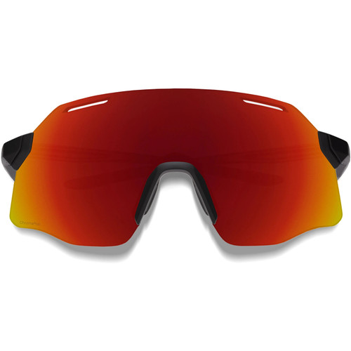 Smith Vert Sunglasses Black W/ ChromaPop Red Mirror Lens