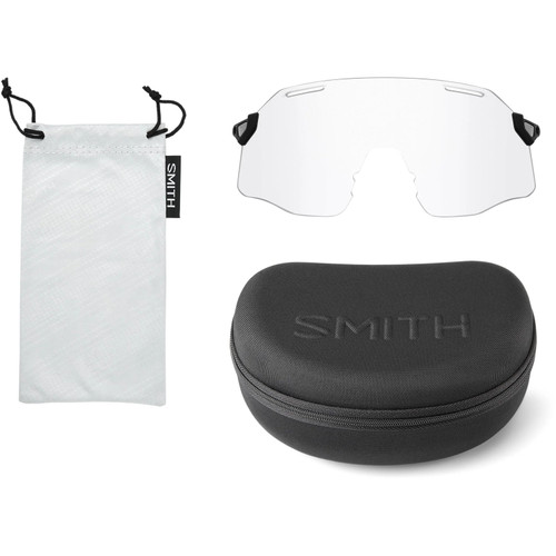 Smith Vert Sunglasses Black W/ ChromaPop Red Mirror Lens