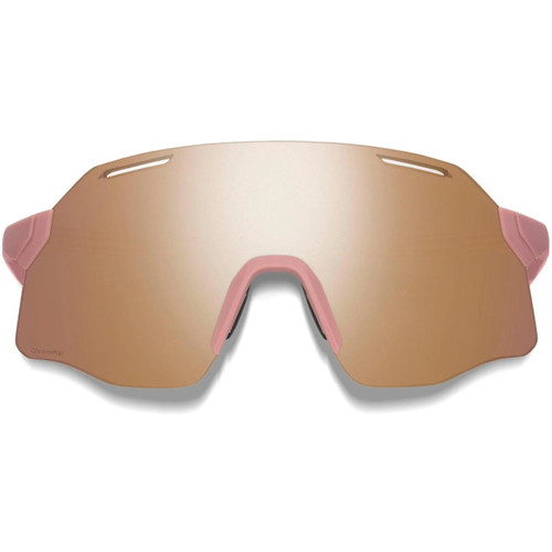 Smith Vert Sunglasses Matte Chalk Rose W/ ChromaPop Rose Gold Mirror Lens