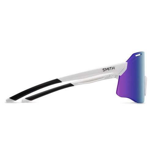 Smith Vert Sunglasses White W/ ChromaPop Violet Mirror Lens