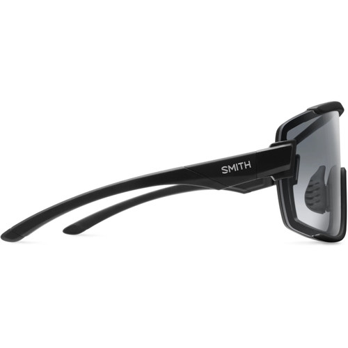 Smith Wildcat Sunglasses Matte Black W/ ChromaPop Photochromic Clear To Grey Lens