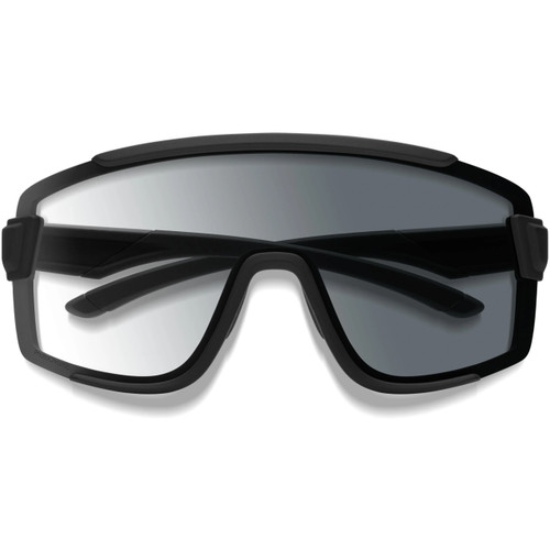 Smith Wildcat Sunglasses Matte Black W/ ChromaPop Photochromic Clear To Grey Lens