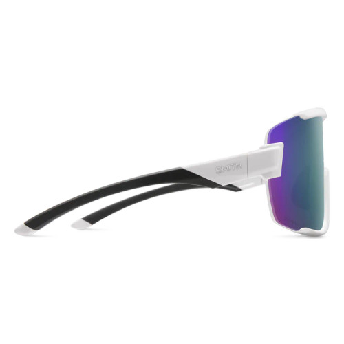 Smith Wildcat Sunglasses White W/ ChromaPop Violet Mirror Lens