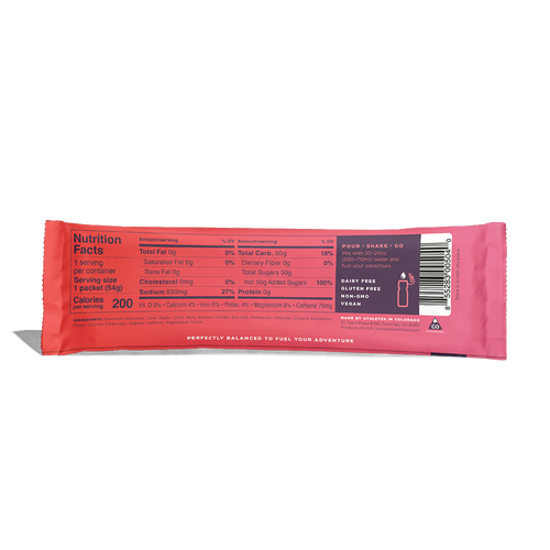 Tailwind Endurance Fuel Stick Pack Raspberry (Caffeinated)