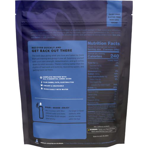 Tailwind Recovery Mix 911g Vanilla
