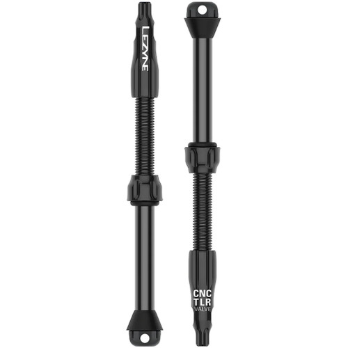 Lezyne CNC Tubeless Valve Pro Black