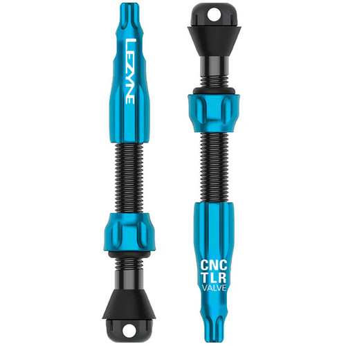 Lezyne CNC Tubeless Valve Pro Blue Lezyne CNC Tubeless Valve Pro Blue