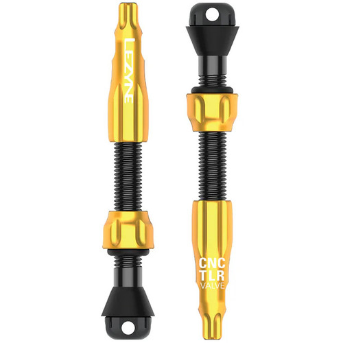 Lezyne CNC Tubeless Valve Pro Gold Lezyne CNC Tubeless Valve Pro Gold