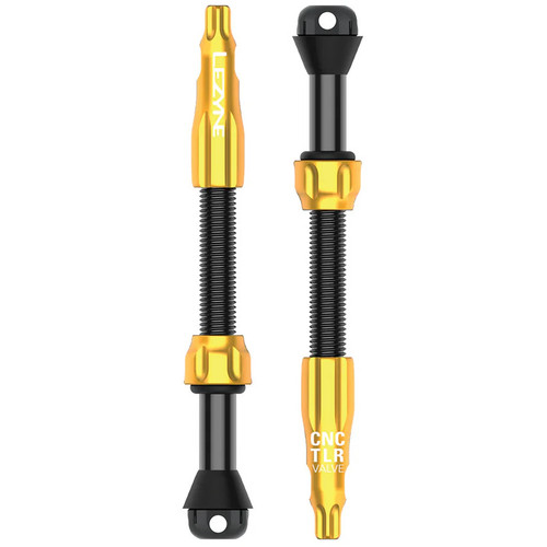 Lezyne CNC Tubeless Valve Pro Gold