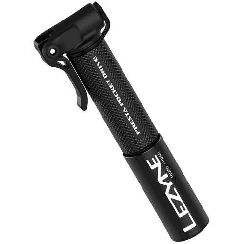 Lezyne Presta Pocket Drive Mini Pump Black/Gold Lezyne Presta Pocket Drive Mini Pump Black/Gold