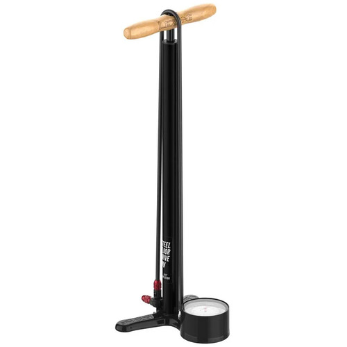 Lezyne Steel Floor Drive 3.5 Floor Pump Flat Black Lezyne Steel Floor Drive 3.5 Floor Pump Flat Black