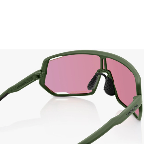 Shimano Technium Sunglasses Dark Olive/Ridescape Off-Road Clear