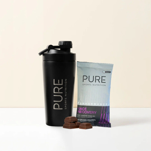 Pure Performance + Race Recovery Sachets Choc Berry 112g
