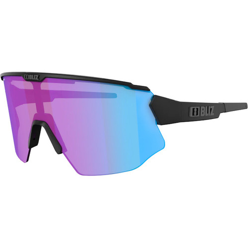 Bliz Breeze Nano Nordic Light Sunglasses Black/Begonia w Blue Lens