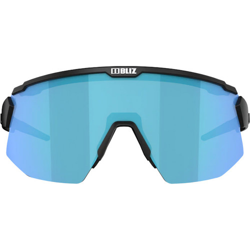 Bliz Breeze Sunglasses Black/Brown w Blue Multi Lens