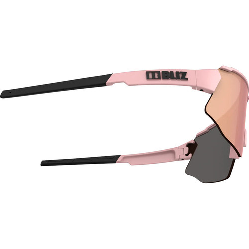 Bliz Breeze Sunglasses Pink/Brown w Rose Multi Lens