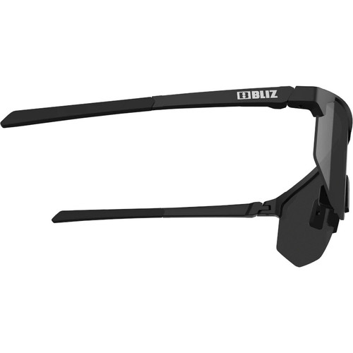 Bliz Hero Sunglasses Black/Smoke w Silver Lens