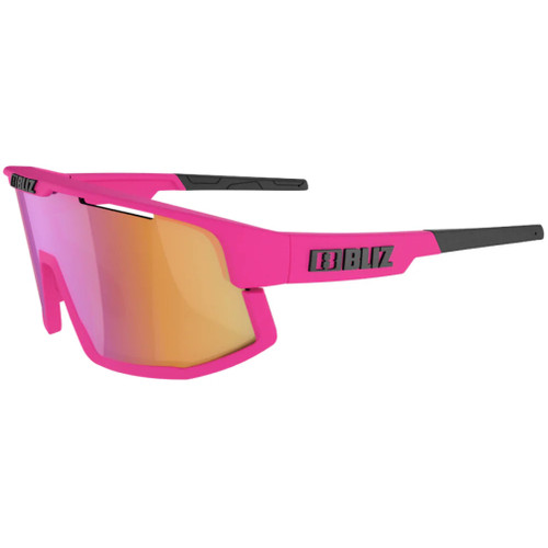 Bliz Vision Sunglasses Pink/Brown w Purple Multi Lens