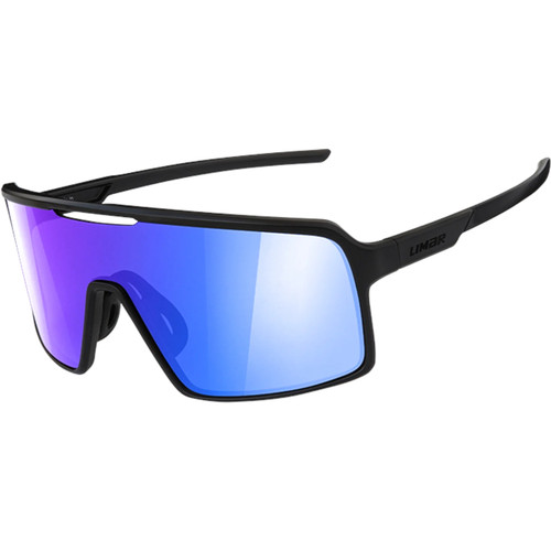 Limar Argo Sunglasses Matte Black Blue Limar Argo Sunglasses Matte Black Blue