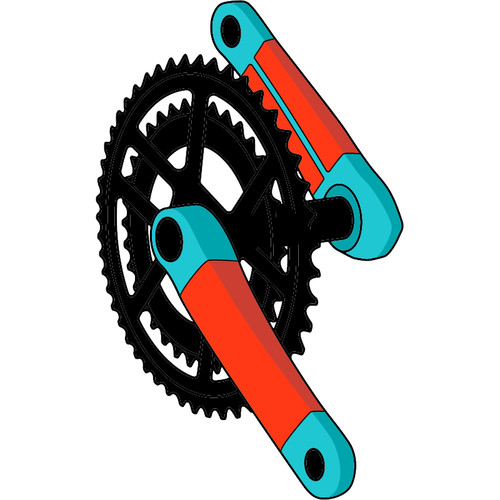 RideWrap Covered Protection Road Crank Kit Gloss RideWrap Covered Protection Road Crank Kit Gloss