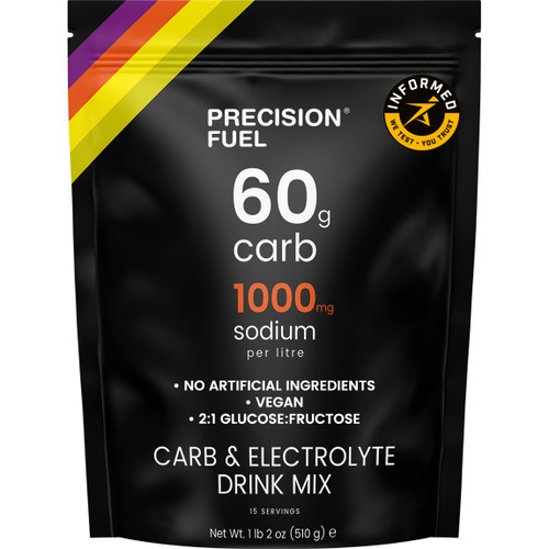 Precision Fuel & Hydration PF60 Carb and Electrolyte Drink Mix