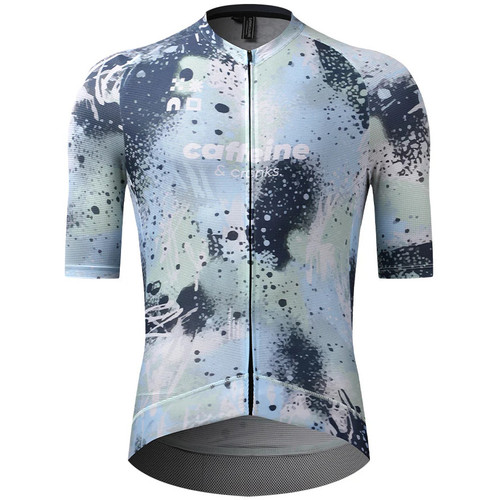 Caffeine and Cranks Overspray Jersey Mens