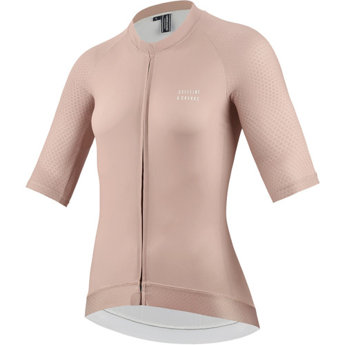 Caffeine and Cranks Pinnacle Jersey Clay Womens