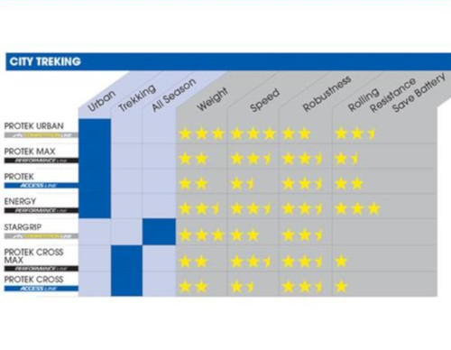 Michelin Protek Cross Max Reflective Wire Bead 700C Tyre