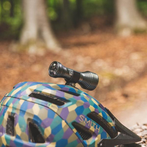 Exposure Diablo Mk15 Front Light W/ Helmet and Handlebar Mounts Gun Metal Black