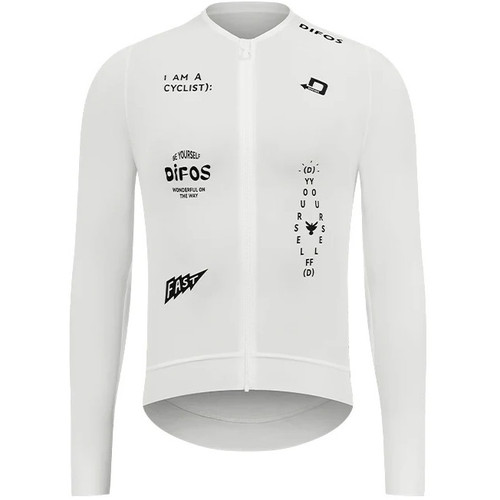 Santic Difos Jersey Long Sleeve Colin White