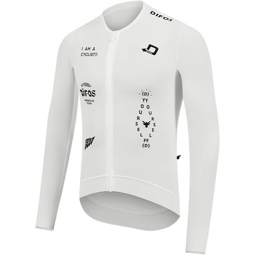 Santic Difos Jersey Long Sleeve Colin White