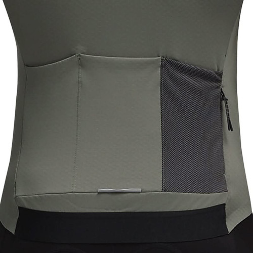 Santic Fleece Jersey Fusu Long Sleeve Army Green