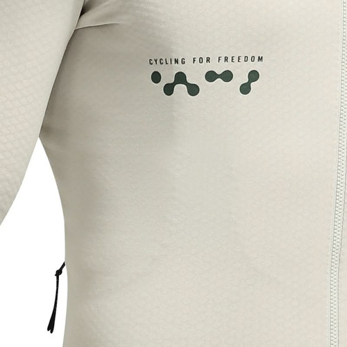 Santic Fleece Jersey Fusu Long Sleeve Milk Green