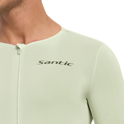 Santic Jersey Fusheng Long Sleeve Green