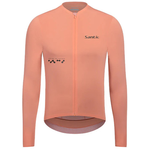 Santic Jersey Fusheng Long Sleeve Orange