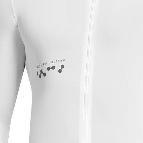 Santic Jersey Fusheng Long Sleeve White