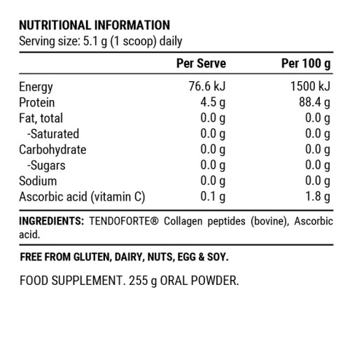 PILLAR Performance Collagen Repair Powder 510g Pouch