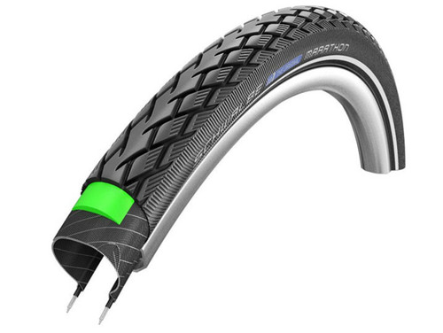 Schwalbe Marathon Reflective Wire Bead 28" Tyre