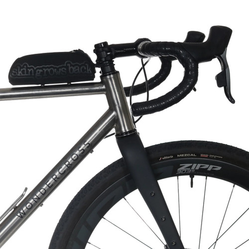 Skingrowsback Shortie Bolt On Top Tube Bag Black