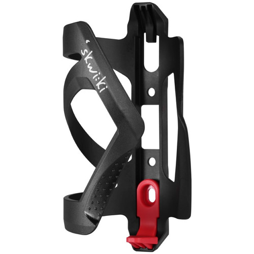 Skwiki Side Loading Bottle Cage Black/Red