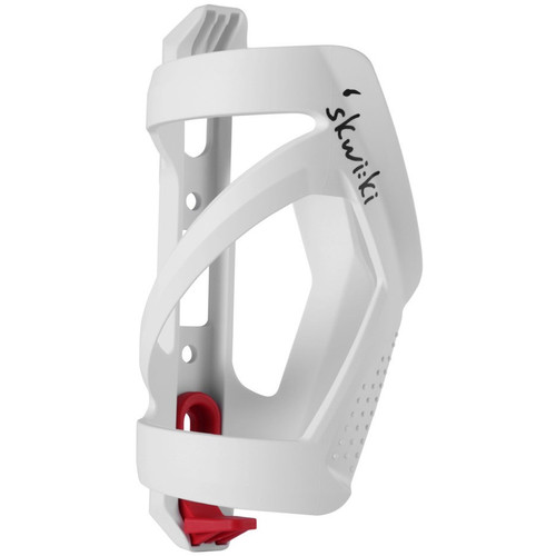 Skwiki Side Loading Bottle Cage White/Red
