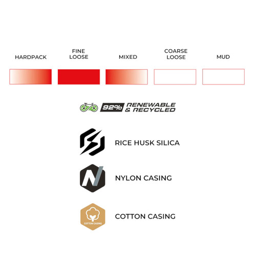 Vittoria Terreno Pro T30 Fine Loose Brown Tubeless Folding Tyre
