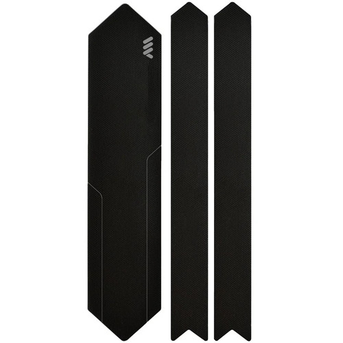 All Mountain Style Chain Guard - Black Silver