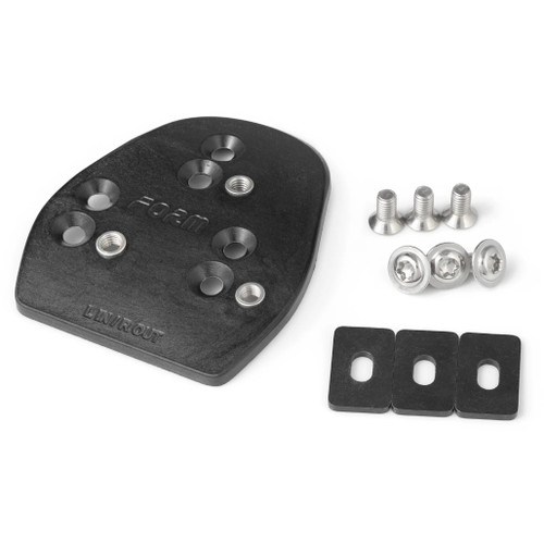 Form Bikefitting XPS Cleat Extender Plate Kit Look Universal 3 Hole