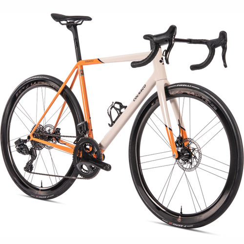 Colnago Steelnovo Frameset Orange-Pearl White SNPP