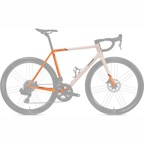 Colnago Steelnovo Frameset Orange-Pearl White SNPP
