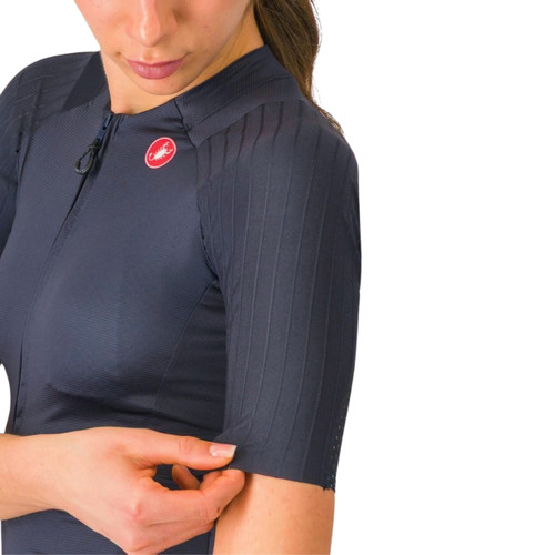 Castelli Aero Pro 8S Womens Jersey Belgian Blue